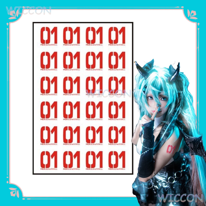 Anime Merchandise Europe - Wona/Stiker Tato Lengan Tahan Air Sementara