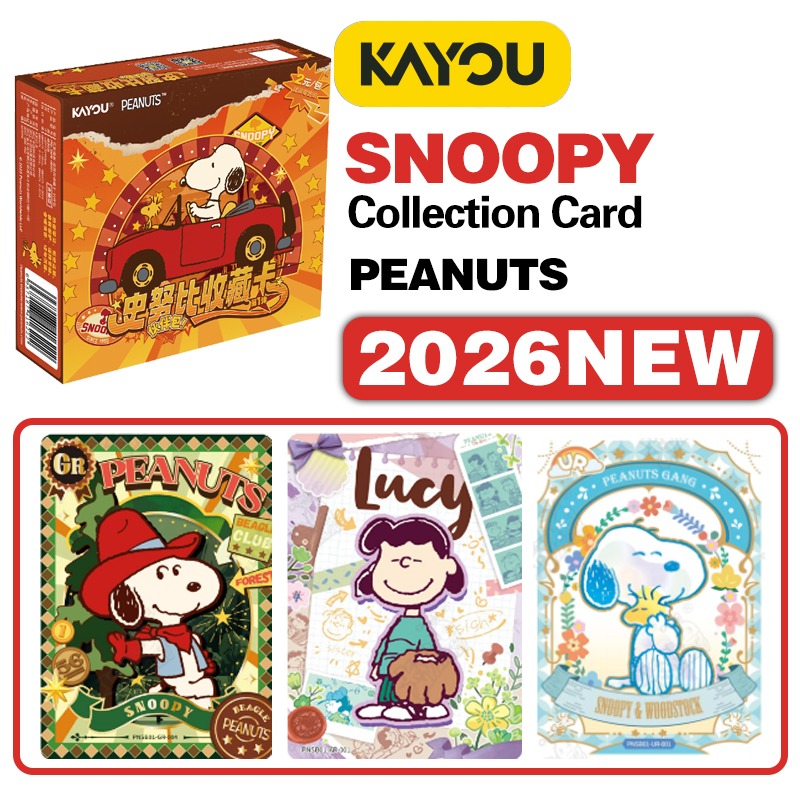 Anime Merchandise Europe - 2026 KAYOU Baru Asli Seri Peanuts