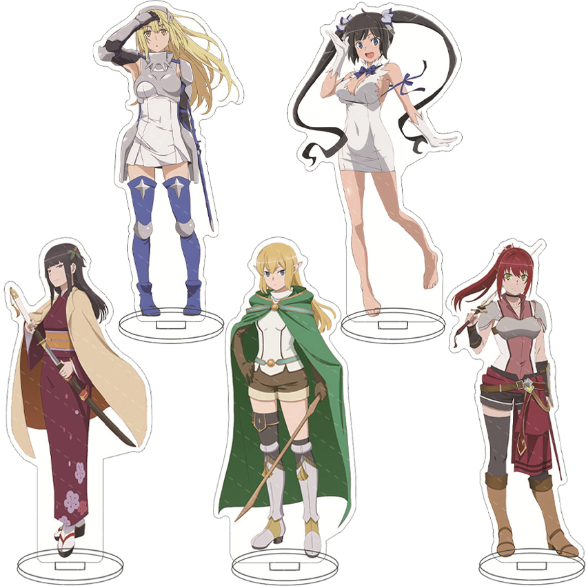 Anime Game Merchandise - Figur Anime 16CM: Salahkah Mencoba Menggoda