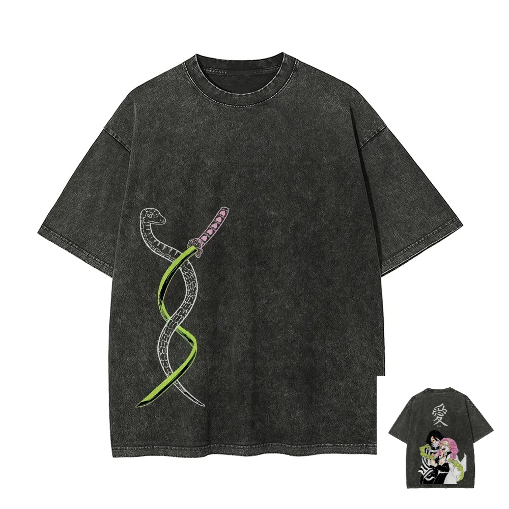 Anime Merchandise Store In Japan - Kimetsu No Yaiba Kaos Cetak Grafis