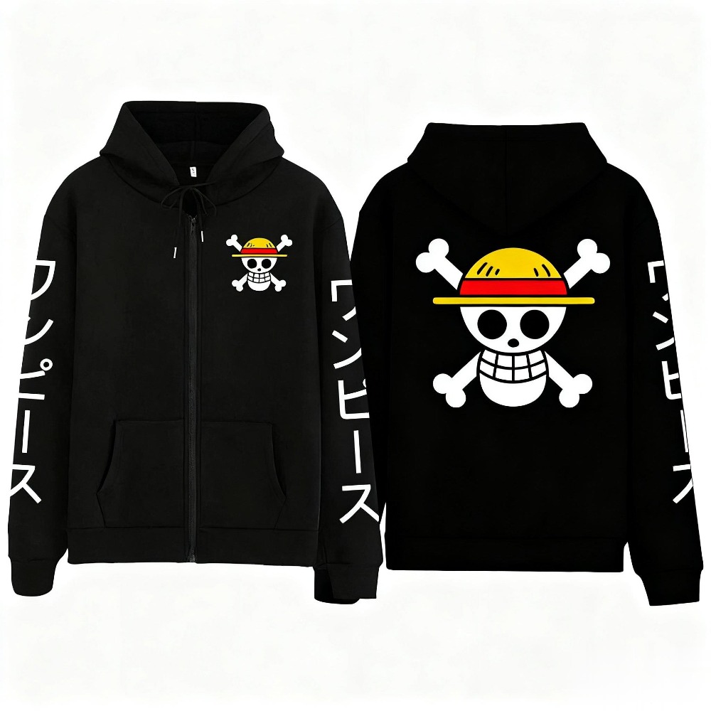 Anime Merchandise Store In Japan - Sweater Hoodie Anime Luffy Ukuran Besar