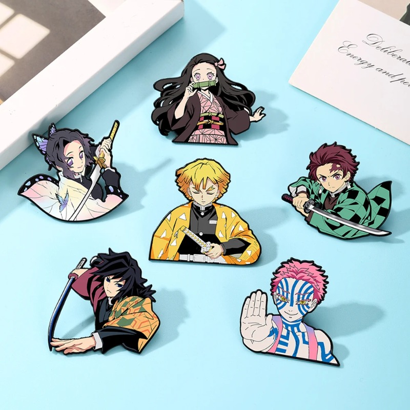 Anime Merchandise Bag - 6 Buah Bros Kartun Demon Slayer