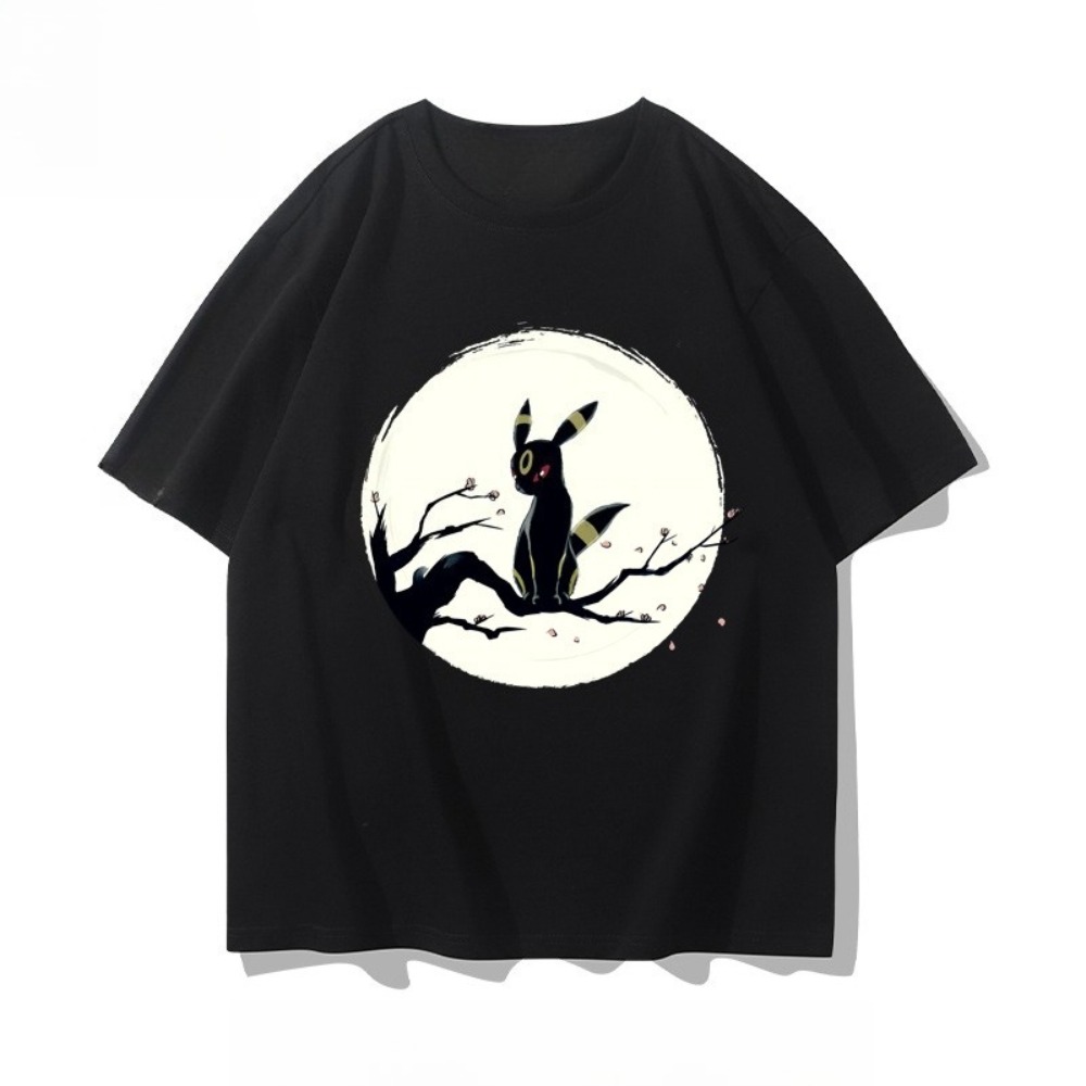 Anime Merchandise Store In Japan - Kaus Cetak Kreatif Animasi Umbreon Pokémon