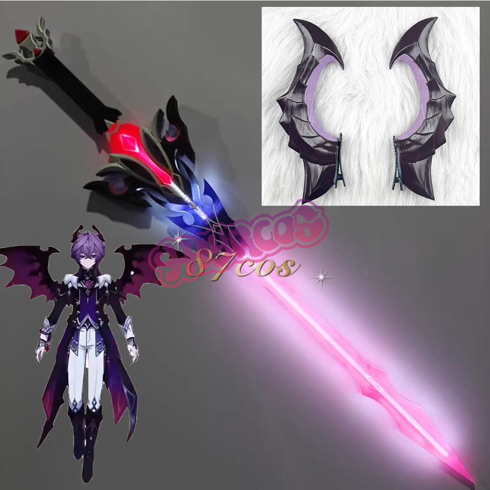 Cosplay Prop Sword - Pedang Durin 115CM Genshin Impact, Properti