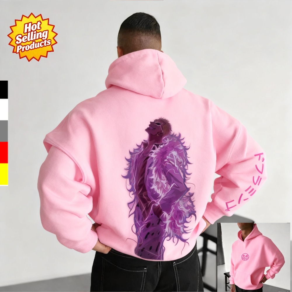 Hoodie One Piece Donquixote Do - Anime Merchandise Store In Japan ulasan dan harga