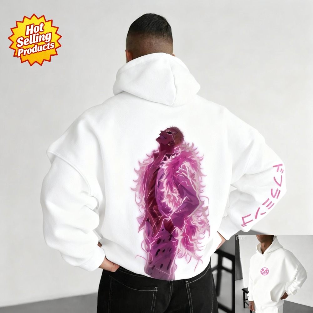 Hoodie One Piece Donquixote Do - Anime Merchandise Store In Japan ulasan dan harga