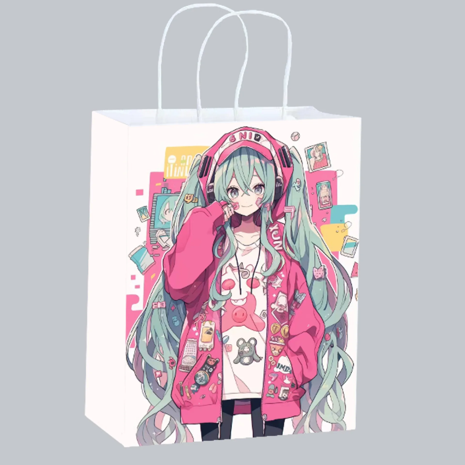 Tas Kertas Anime Hatsune Miku  - Anime Merchandise Bag ulasan dan harga