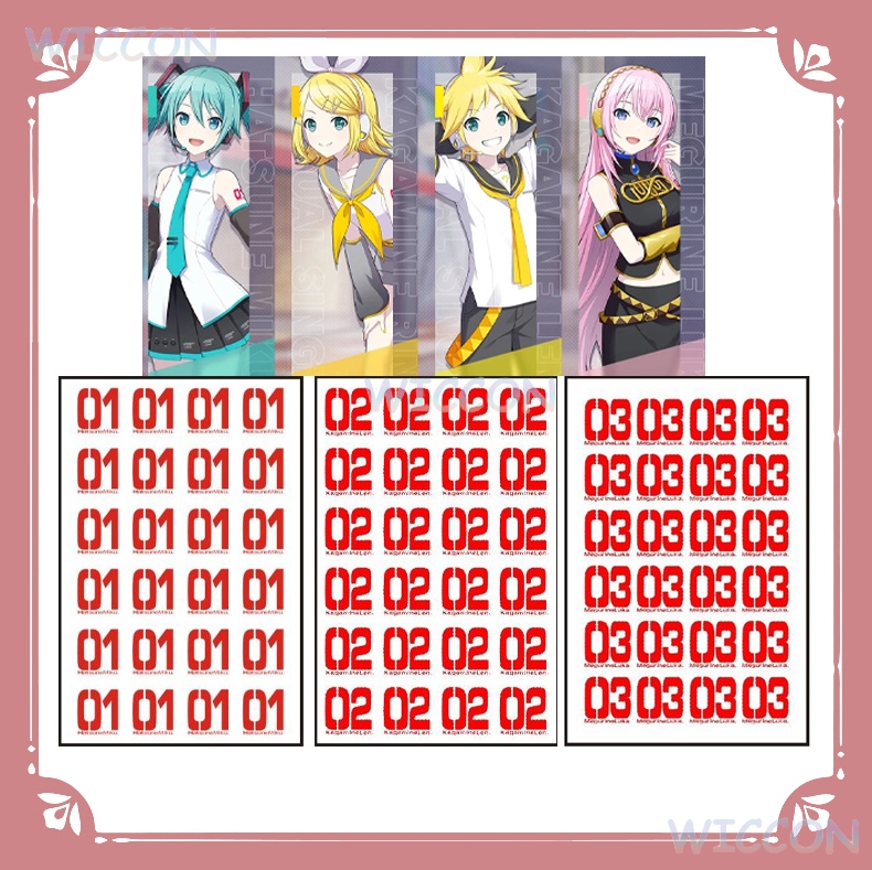 Wona/Stiker Tato Lengan Tahan  - Anime Merchandise Europe ulasan dan harga