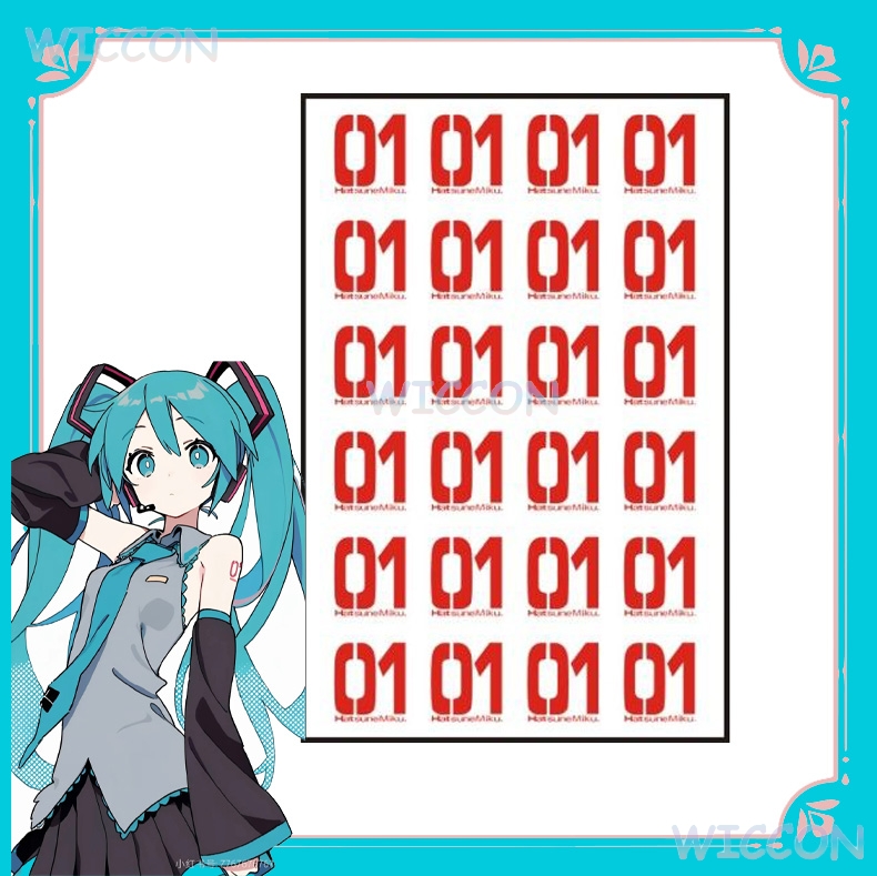Wona/Stiker Tato Lengan Tahan  - Anime Merchandise Europe ulasan dan harga
