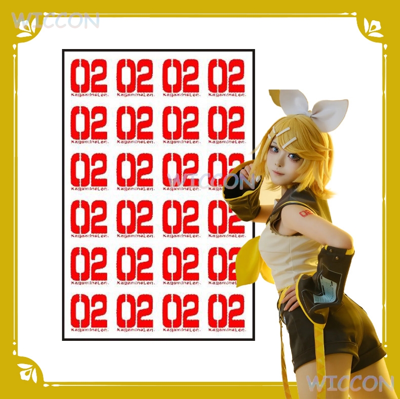 Wona/Stiker Tato Lengan Tahan  - Anime Merchandise Europe ulasan dan harga