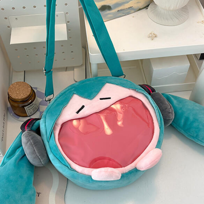 Tas Selempang Plush Hatsune Mi - Anime Merchandise Bag ulasan dan harga