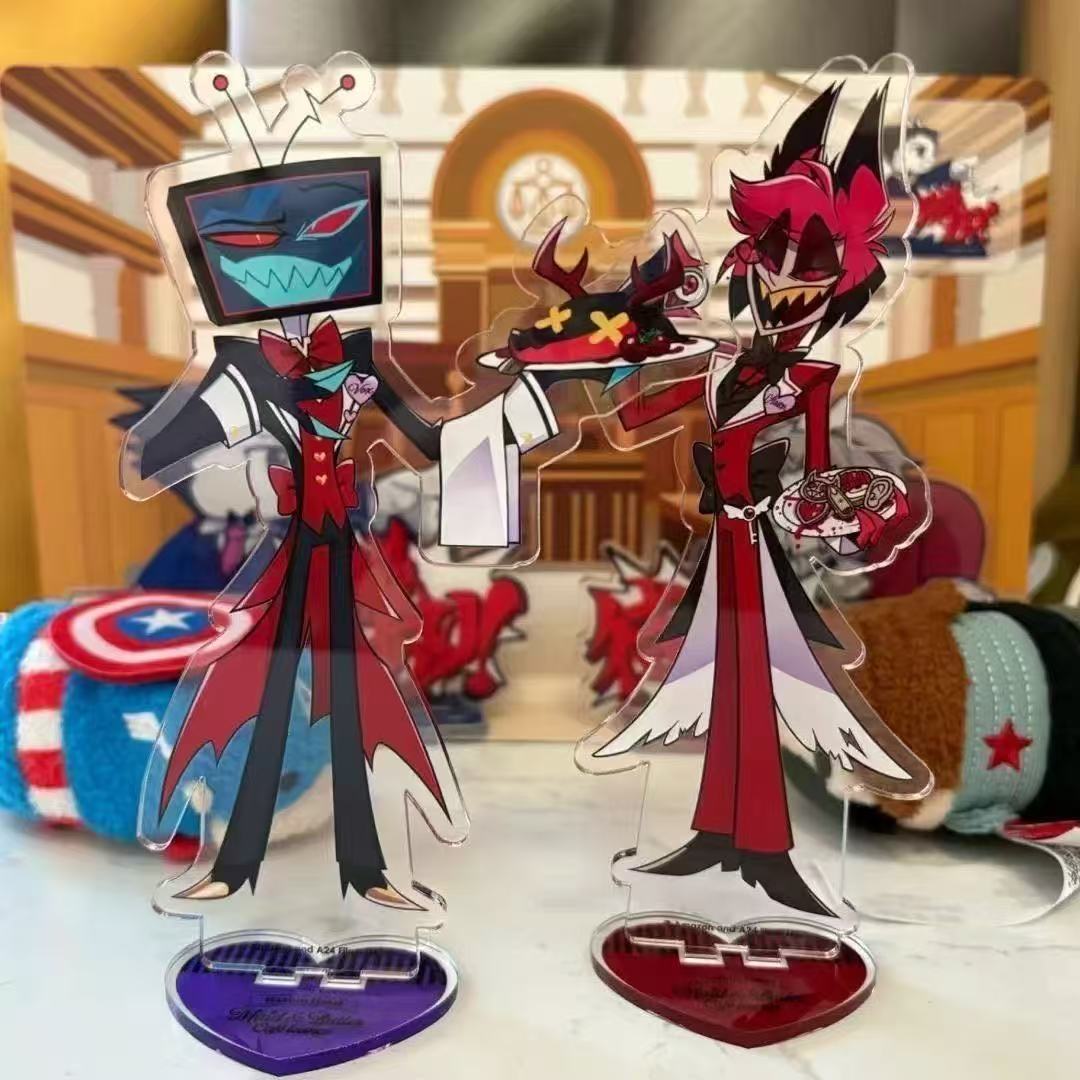 2pcs Aksesoris Anime Hazbin, F - Anime Game Merchandise ulasan dan harga