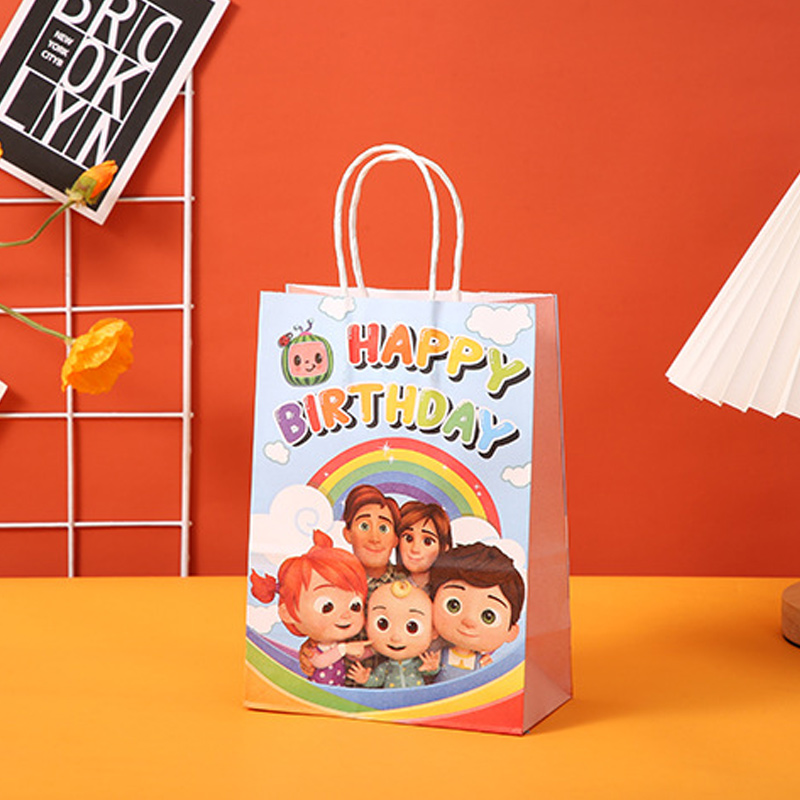 Set Tas Hadiah Pesta Cocomelon - Anime Merchandise Bag ulasan dan harga