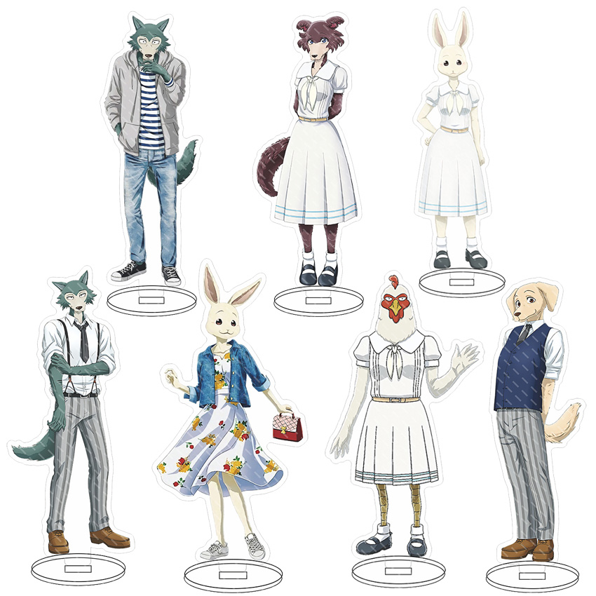 16CM Anime BEASTARS Legoshi Lo - Anime Game Merchandise ulasan dan harga