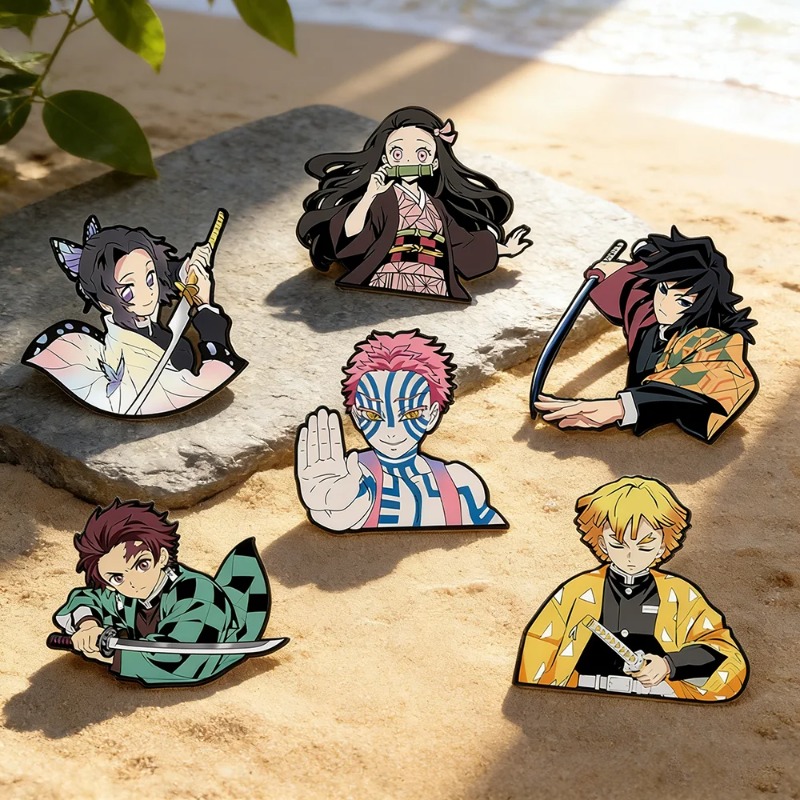 6 Buah Bros Kartun Demon Slaye - Anime Merchandise Bag ulasan dan harga