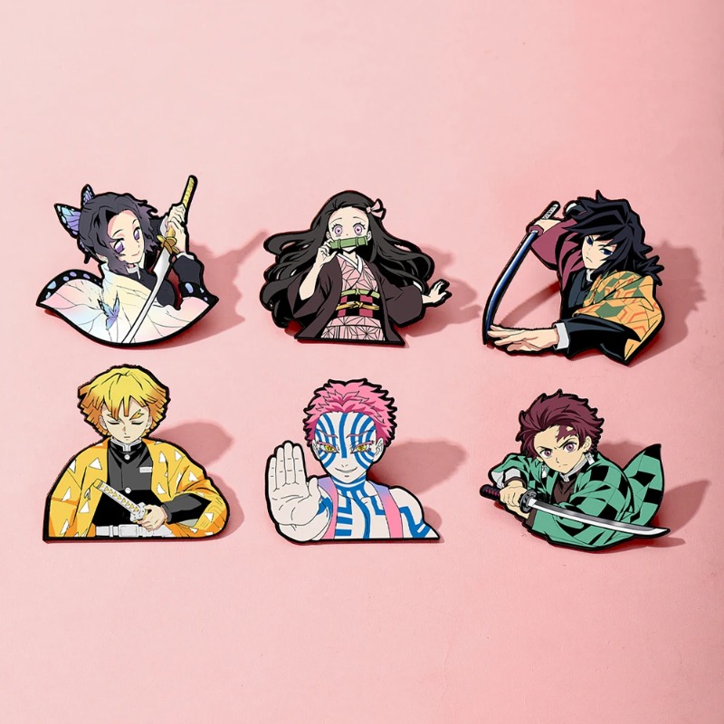 6 Buah Bros Kartun Demon Slaye - Anime Merchandise Bag ulasan dan harga