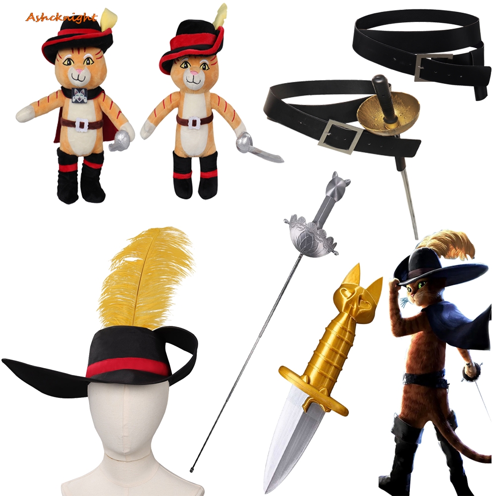 Puss Into Boots Cosplay Topi P - Cosplay Prop Sword ulasan dan harga