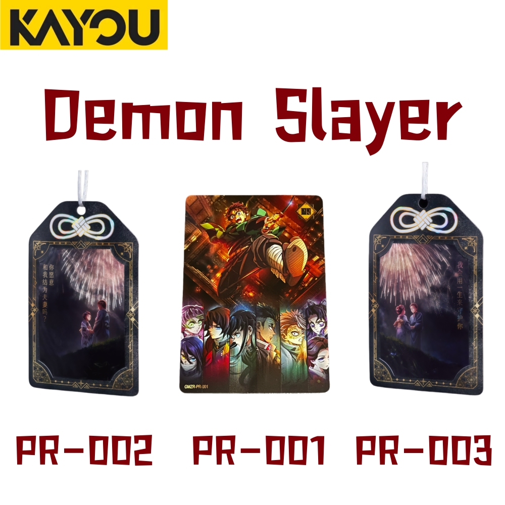 Kartu Promosi Kayou Demon Slay - Anime Merchandise Europe ulasan dan harga