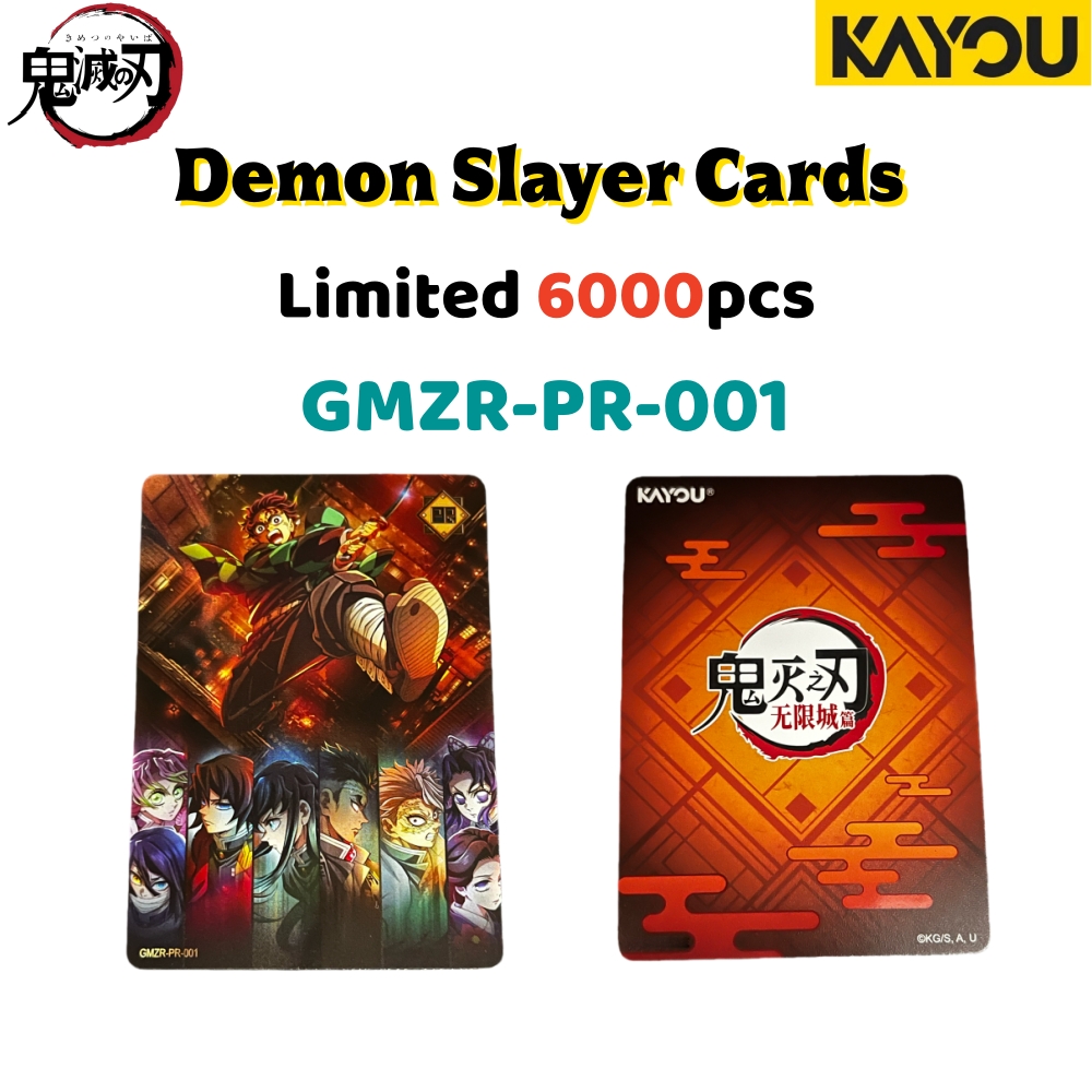 Kartu Promosi Kayou Demon Slay - Anime Merchandise Europe ulasan dan harga