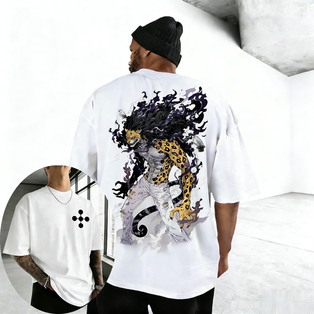 Kaos Katun Unisex Rob Lucci On - Anime Merchandise Store In Japan ulasan dan harga