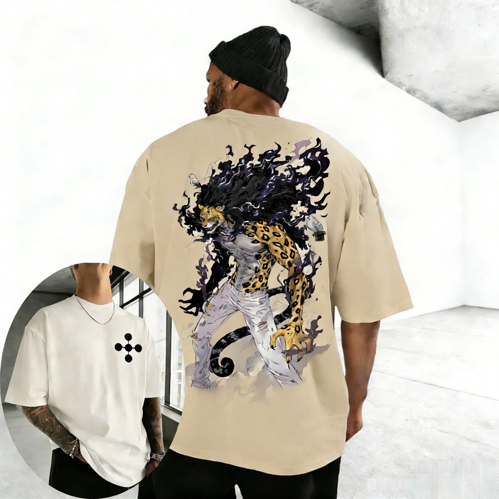 Kaos Katun Unisex Rob Lucci On - Anime Merchandise Store In Japan ulasan dan harga
