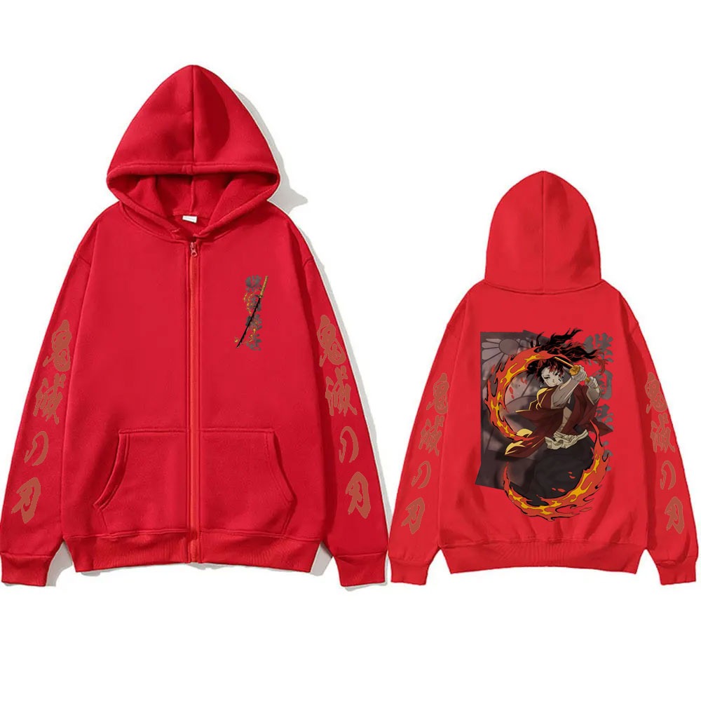 Hoodie Resleting Merchandise D - Anime Merchandise Store In Japan ulasan dan harga